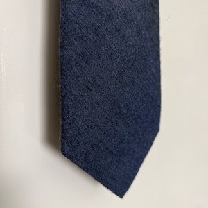 Classic blue tie